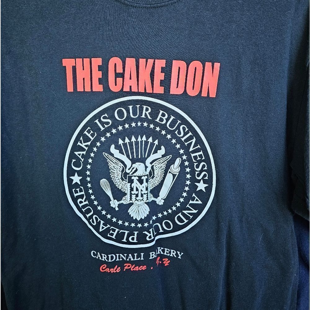 T-shirt men Gray size L the cake don. 112